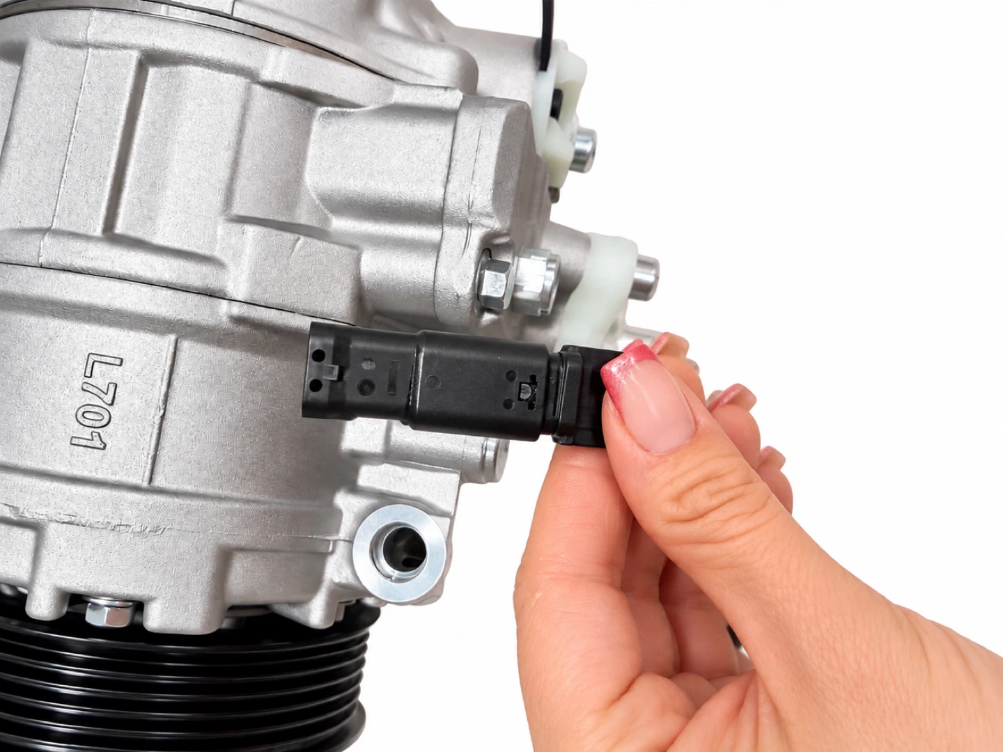 A/C Compressor w/ Clutch – Mercedes-Benz CL CLS E GL 2012–2016 - photo 3