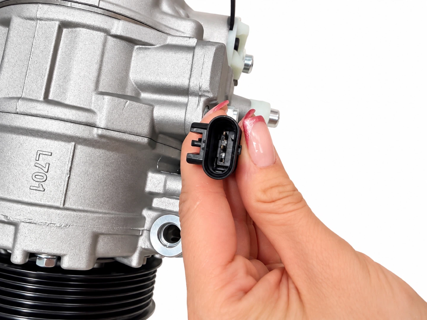 A/C Compressor w/ Clutch – Mercedes-Benz CL CLS E GL 2012–2016 - photo 2