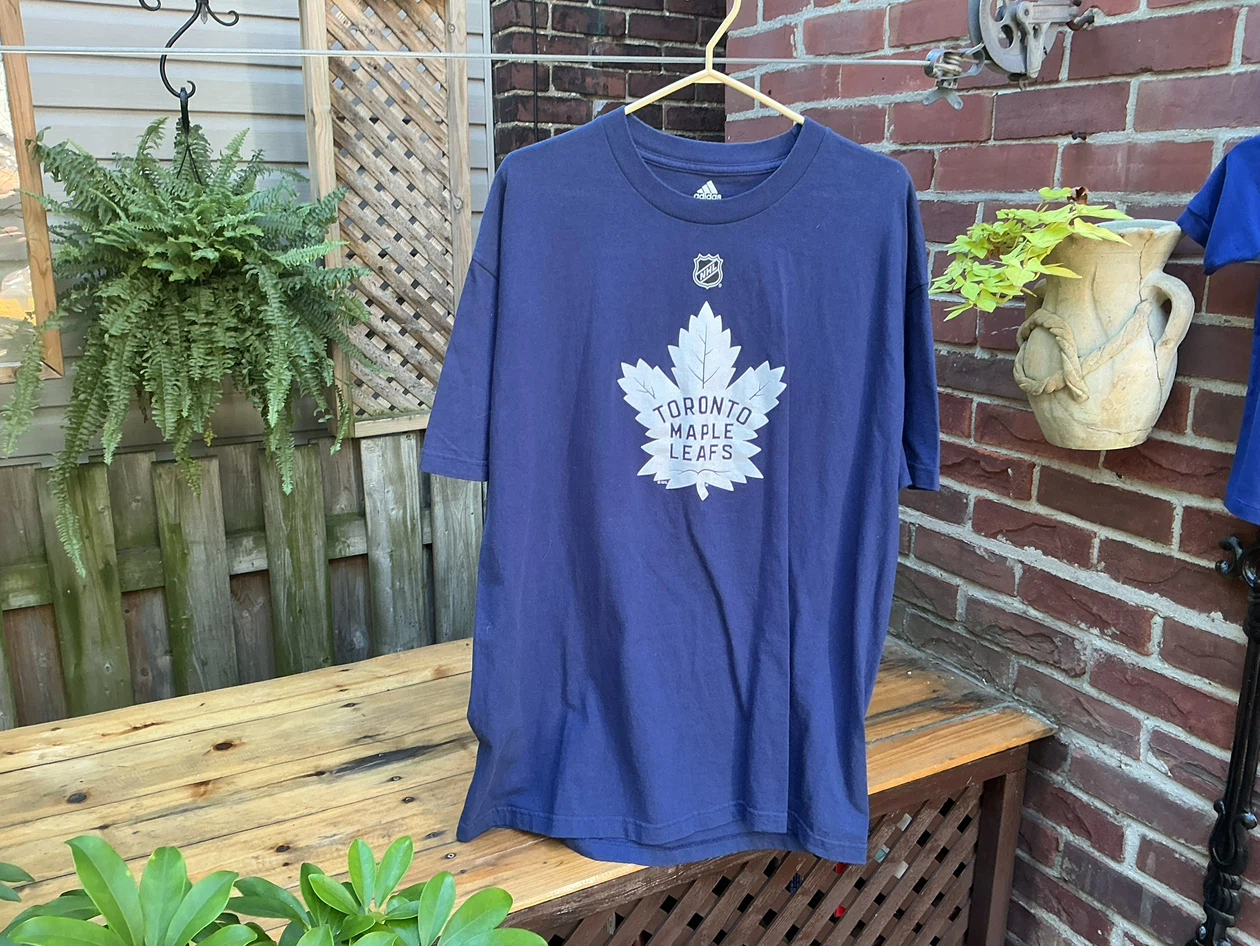 New Adidas Morgan Rielly Toronto Maple Leafs T-shirt