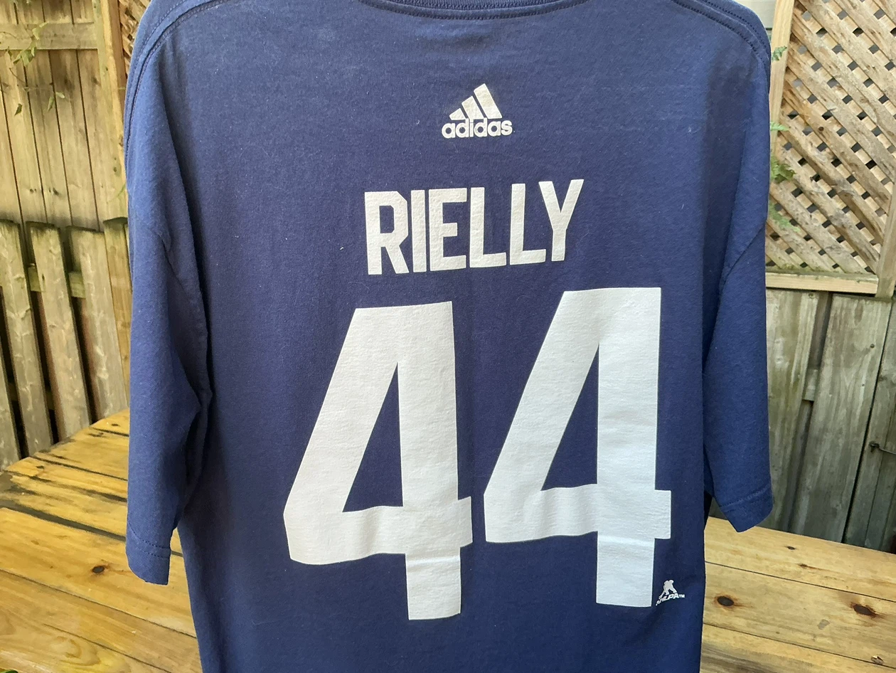 New Adidas Morgan Rielly Toronto Maple Leafs T-shirt - photo 3