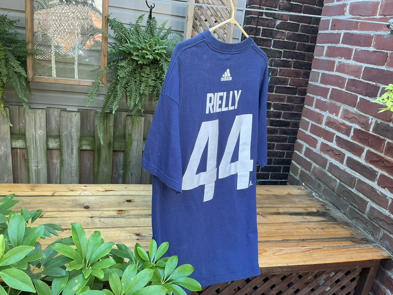 New Adidas Morgan Rielly Toronto Maple Leafs T-shirt - photo 4