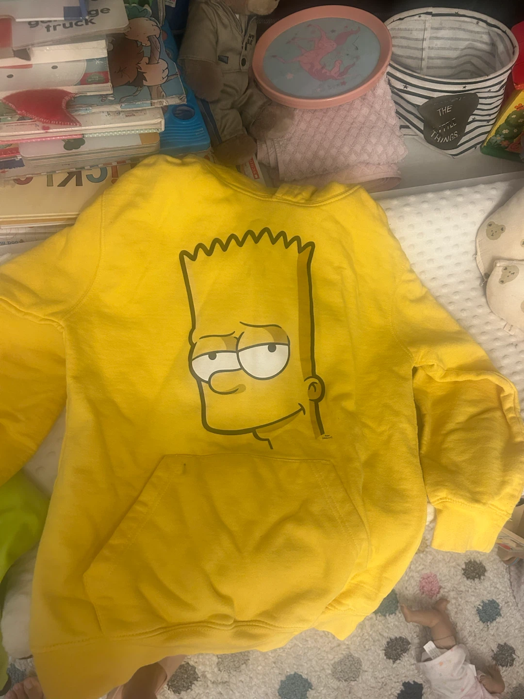 Bart Simpson Yellow Hoodie