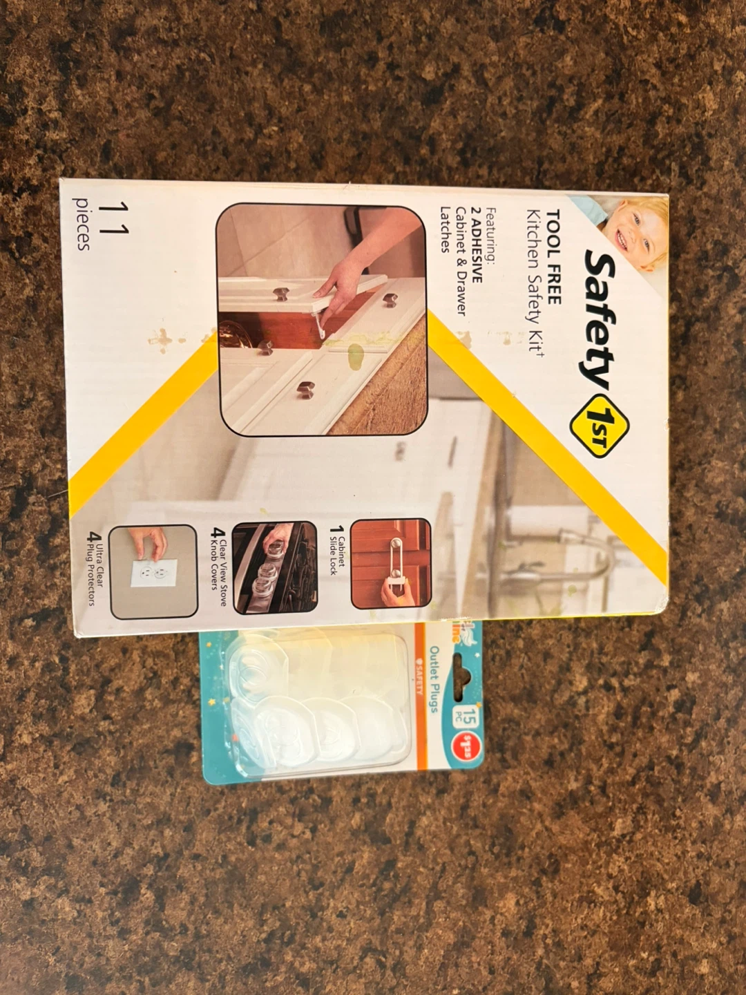 Safety 1st Kitchen Safety Kit and Angel of Mine Outlet Plugs