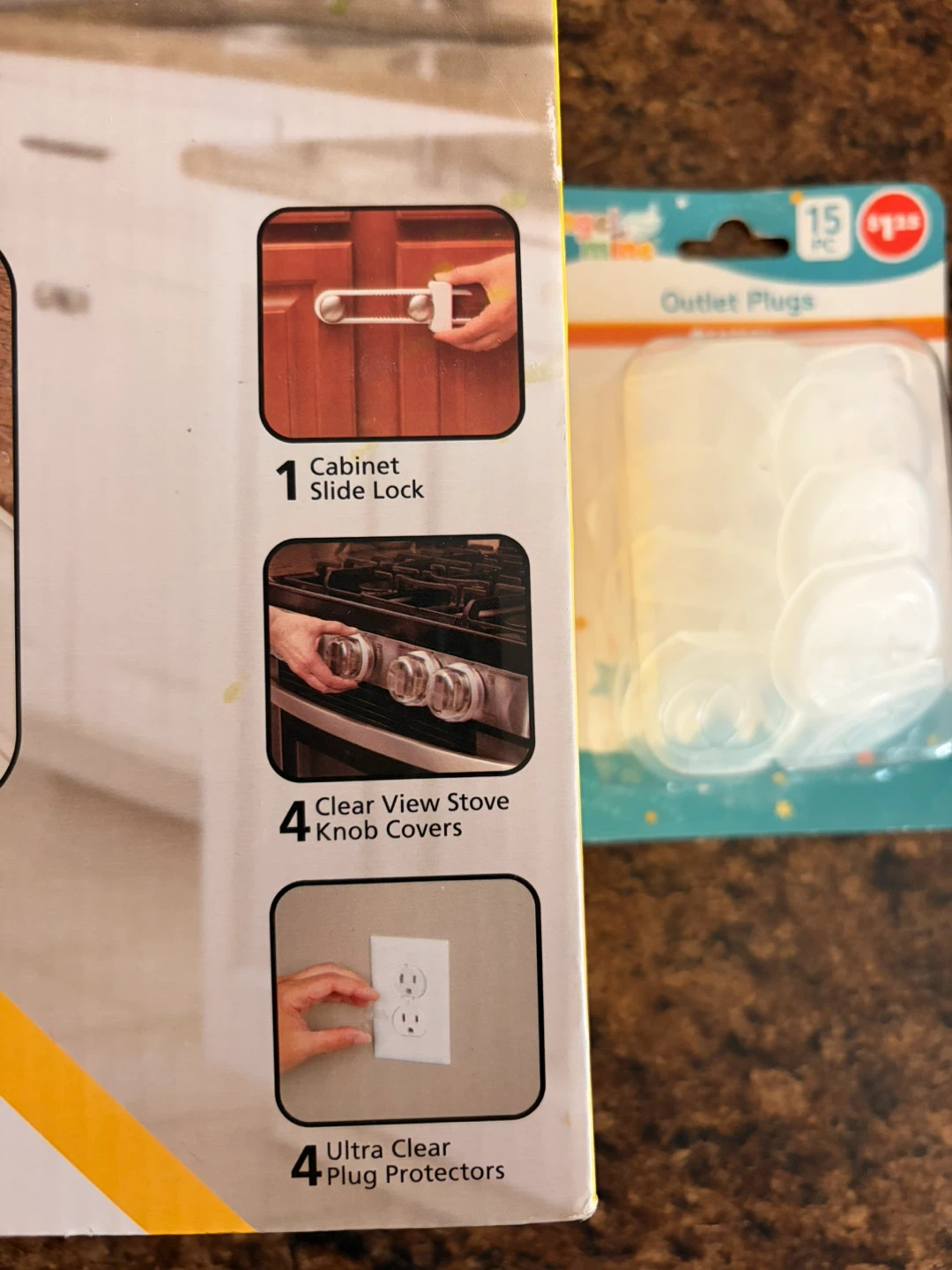 Safety 1st Kitchen Safety Kit and Angel of Mine Outlet Plugs - photo 3