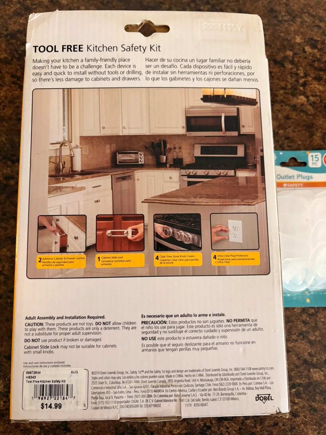 Safety 1st Kitchen Safety Kit and Angel of Mine Outlet Plugs - photo 5