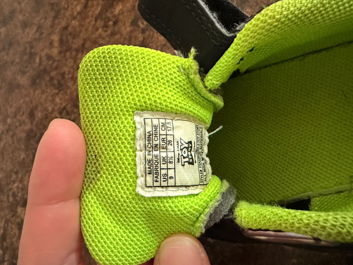 Toy Story Kids Sneakers US Size 9 - photo 5