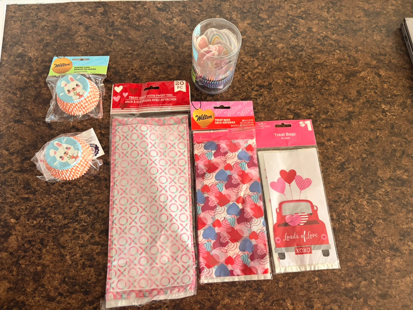 Wilton Baking Cups and Treat Bags Collection