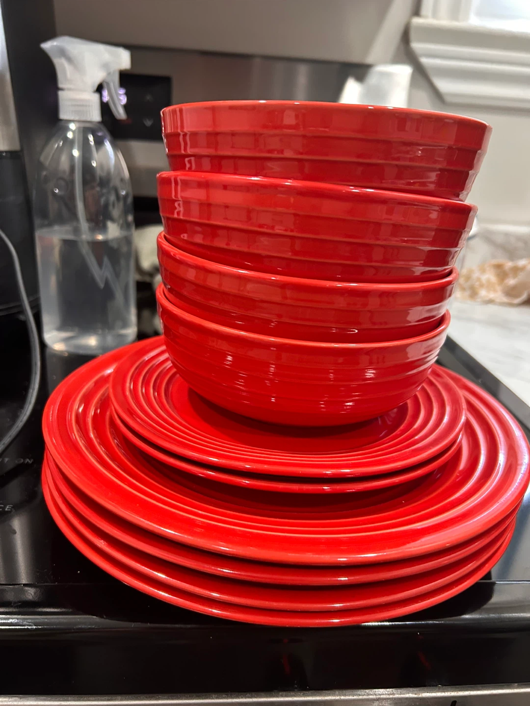 Fiesta Dinnerware Set - Red