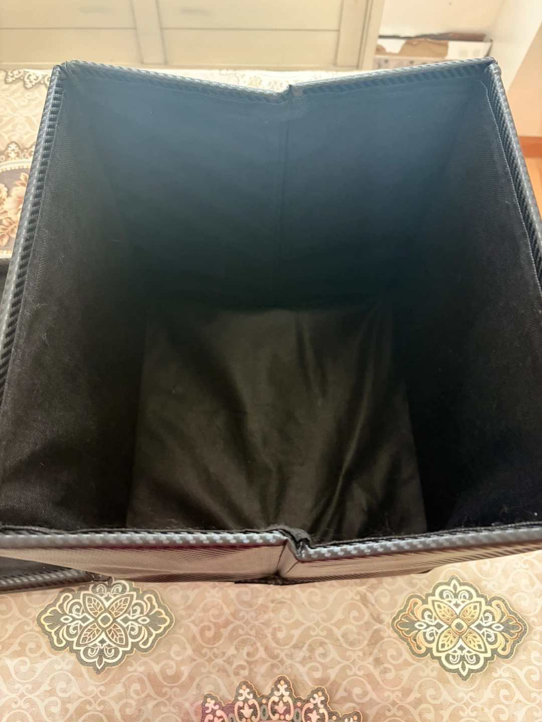 Collapsible Black Storage Box - photo 2