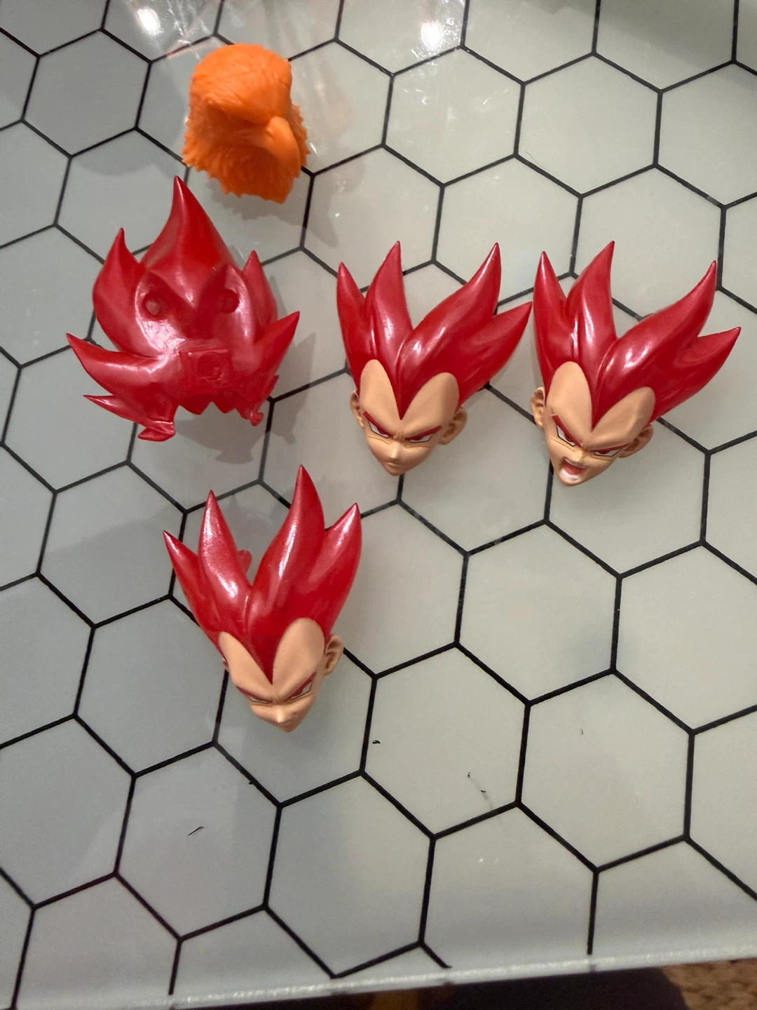 Dragon Ball Vegeta S.H.Figuarts Head Parts - photo 2