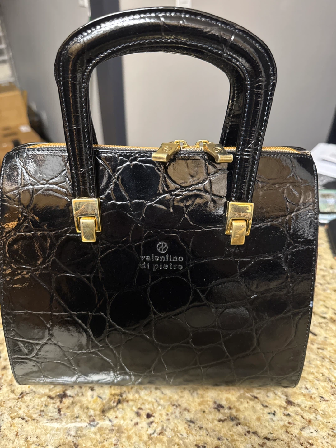 Valentino di Pietro Black Handbag - photo 2