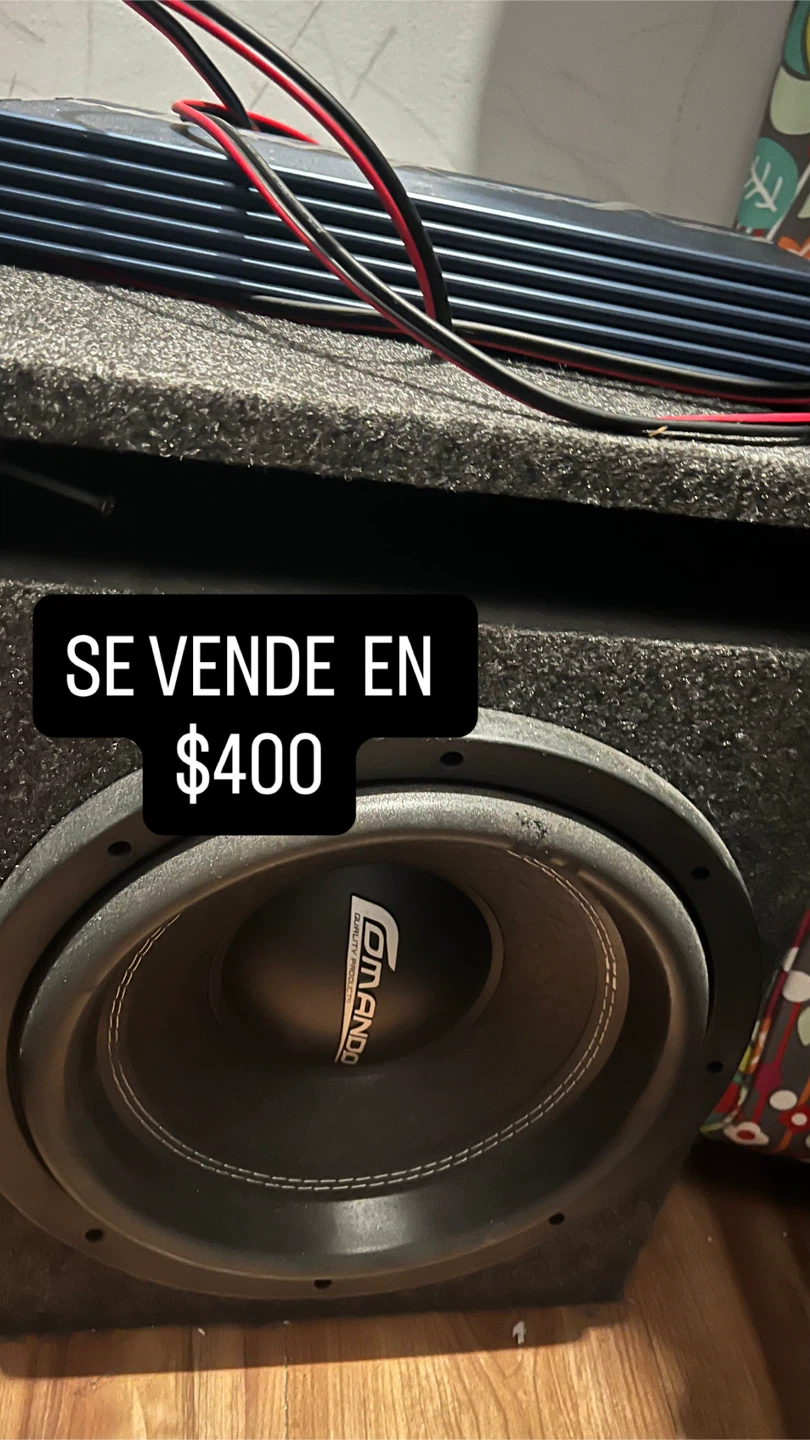 Omando Subwoofer and Soundstream Amplifier - photo 2