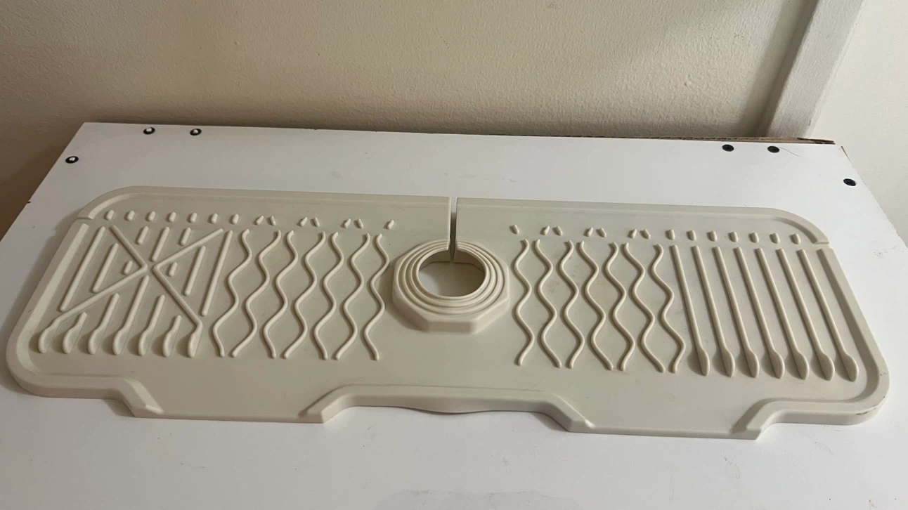 Kitchen Sink Faucet Splash Guard Tray-17" x 6"
