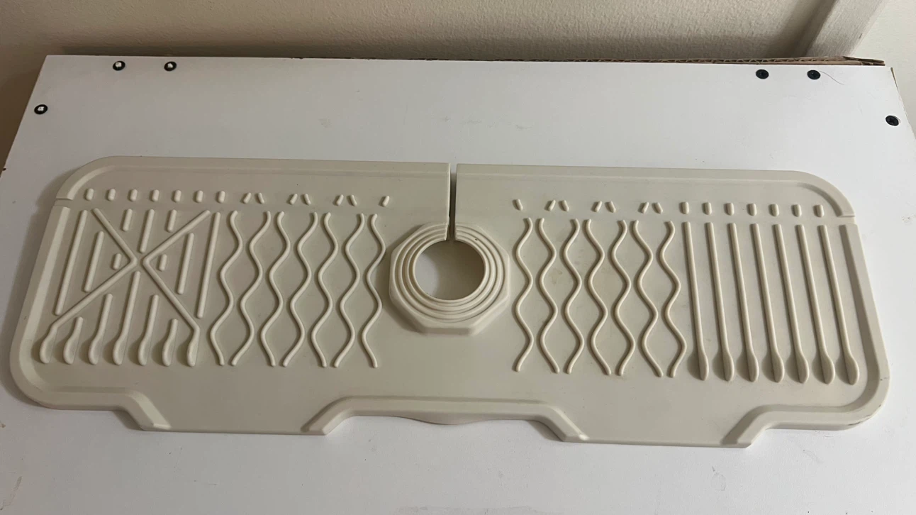 Kitchen Sink Faucet Splash Guard Tray-17" x 6" - photo 2