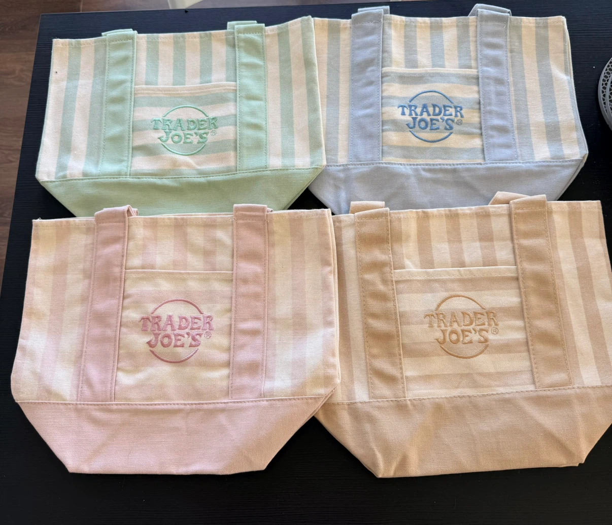 Trader Joe's Canvas Mini Tote Bags $15 per one