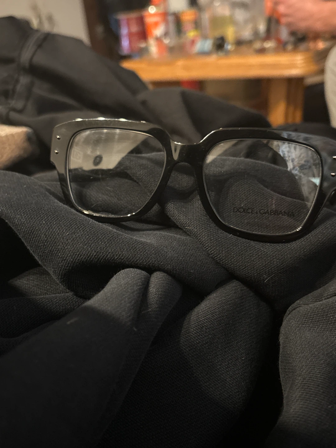 Dolce & Gabbana Black Eyeglasses