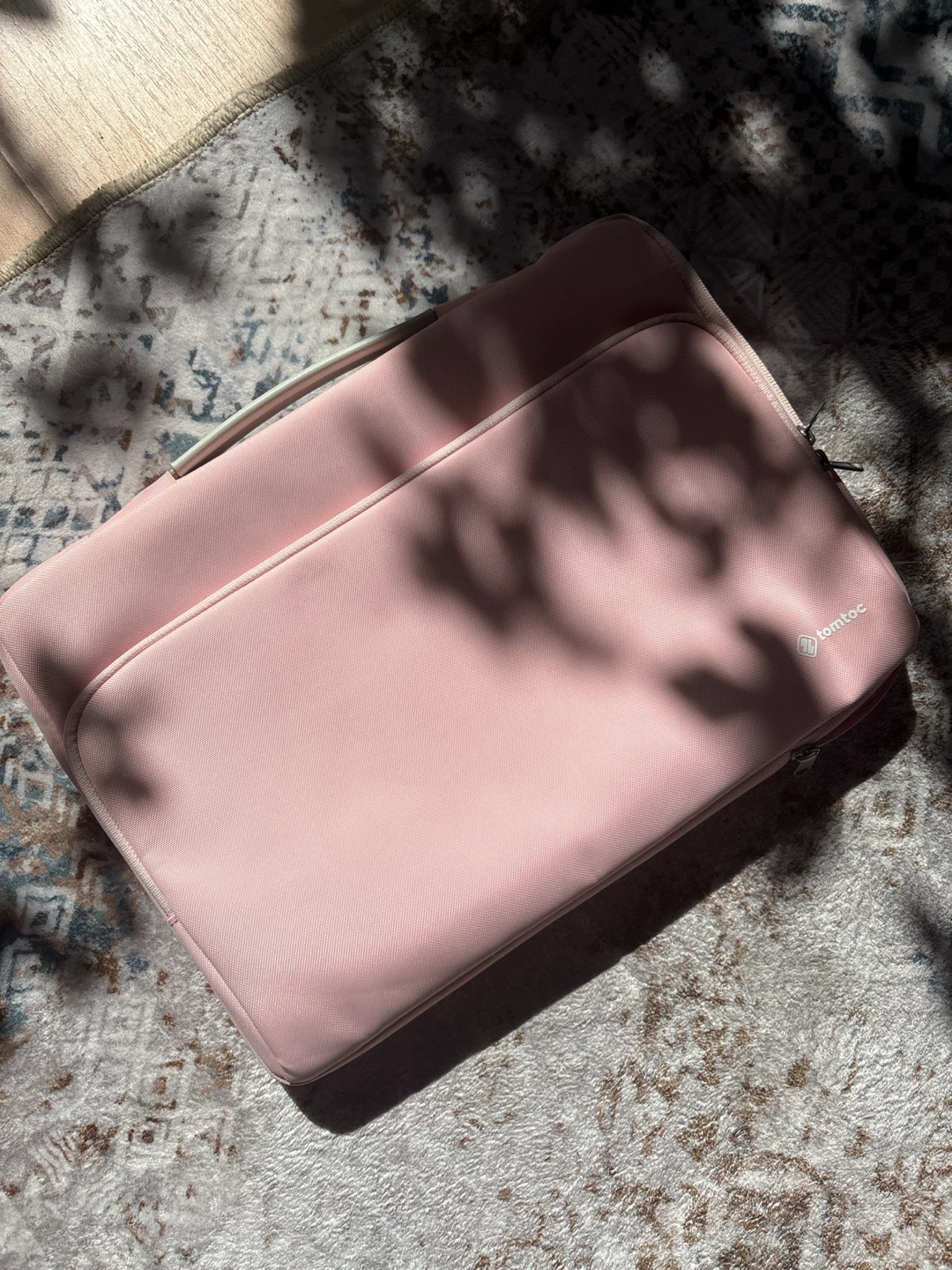 tomtoc Pink Laptop Sleeve