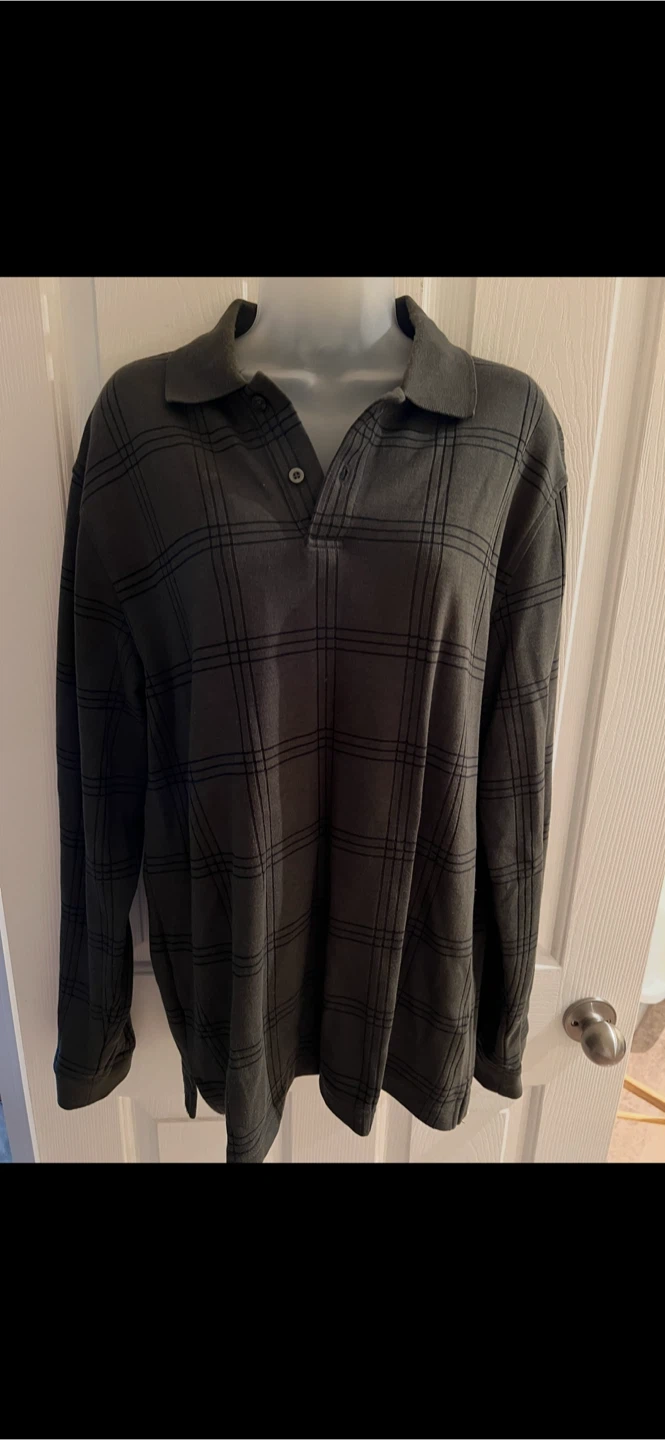 Arrow Classic Fit Long Sleeve Polo Shirt - Size M