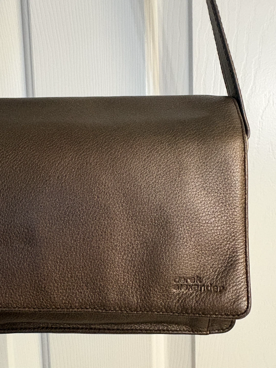 Derek Alexander Leather Flashback Classic Flap Organizer Bag - photo 2