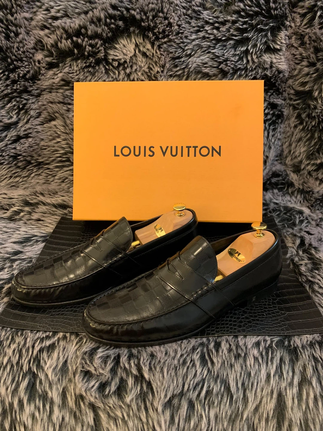 Louis Vuitton Damier Infini Loafers - photo 2