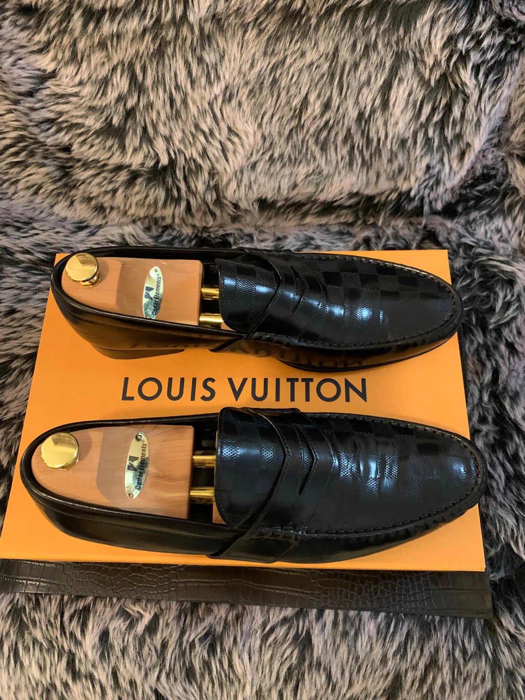 Louis Vuitton Damier Infini Loafers - photo 3