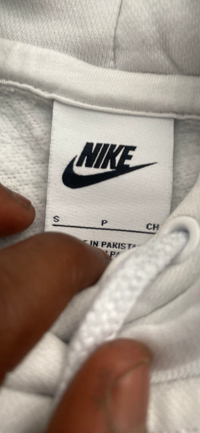 Nike White Hoodie - photo 2