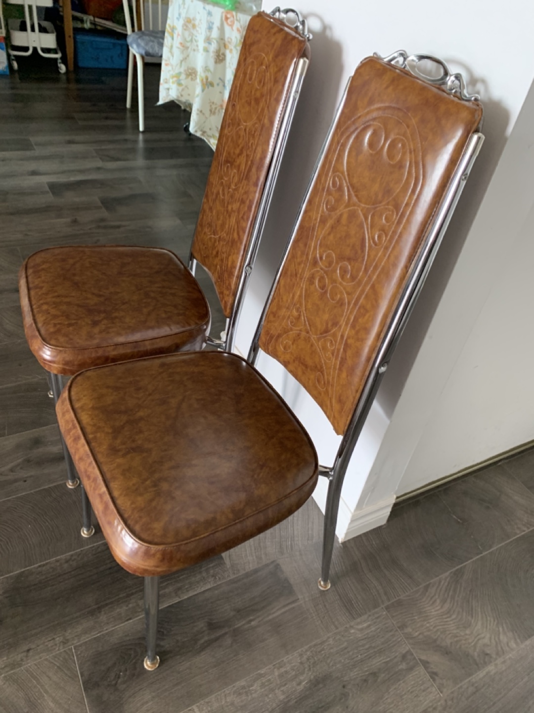 Brown Dining Chairs - photo 2