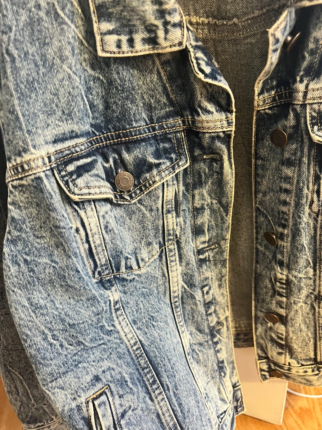 Gap Teen Acid Wash Denim Jacket - photo 2