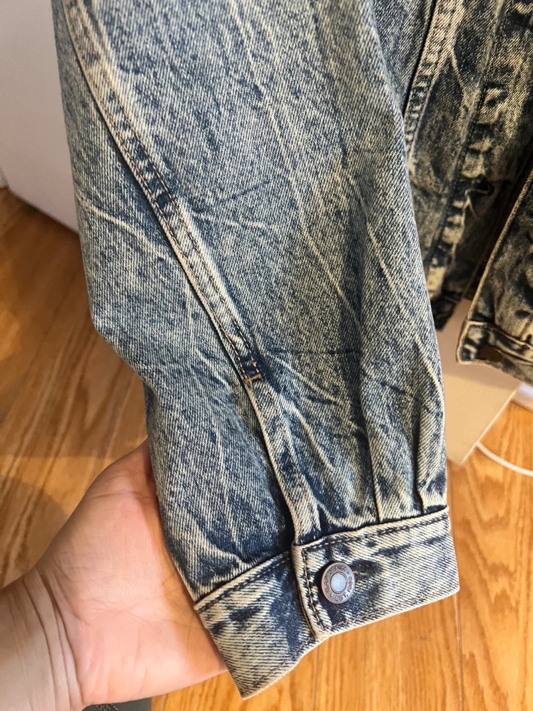 Gap Teen Acid Wash Denim Jacket - photo 5