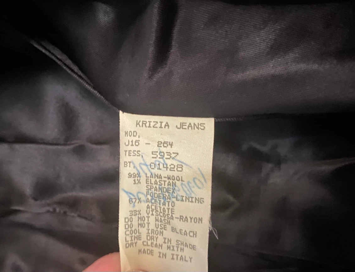 Krizia Jeans Wool Blazer - photo 4