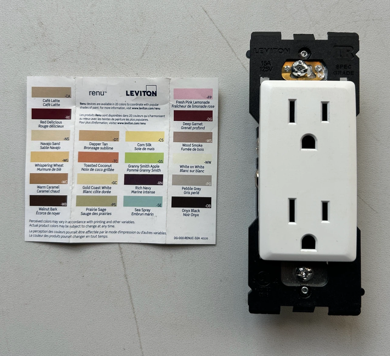 Leviton Renu TR Tamper-Resistant Receptacle - photo 2