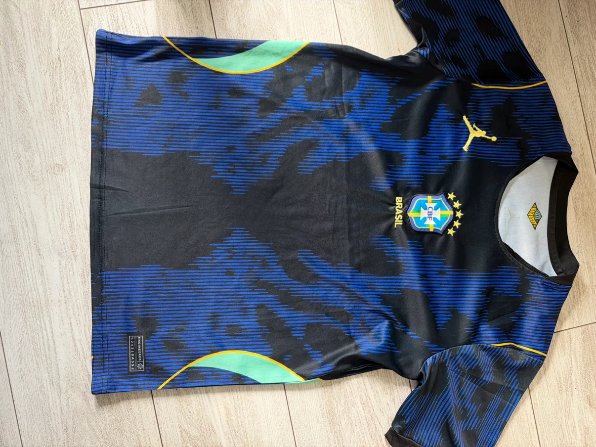 Jordan x Brazil CBF Soccer Jersey