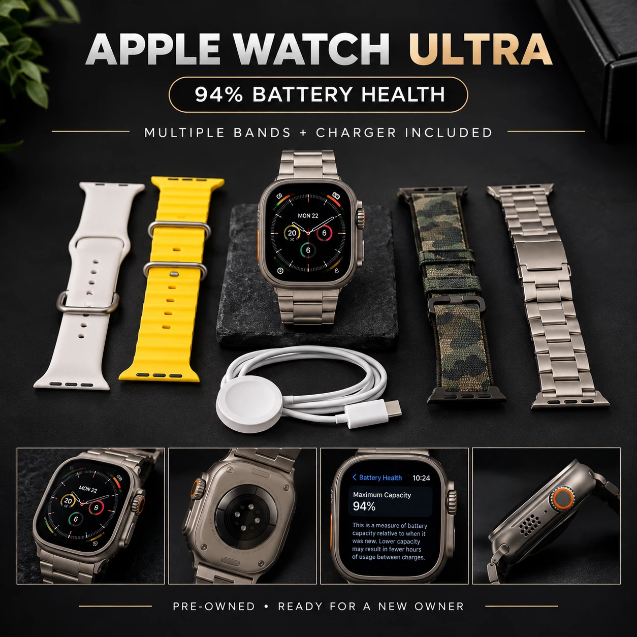 Apple Watch Ultra 49mm Titanium