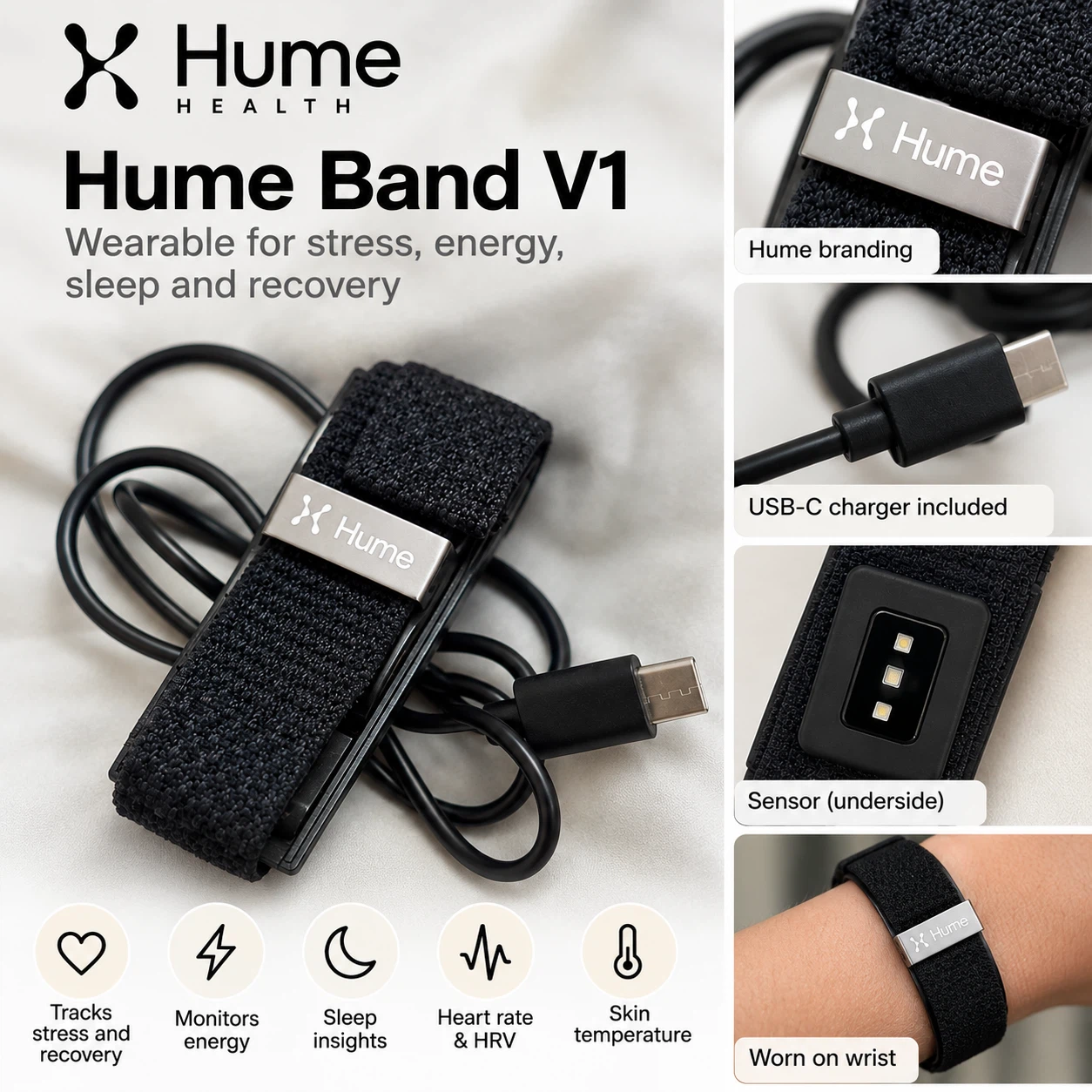 Hume Health V1 Wearable Band