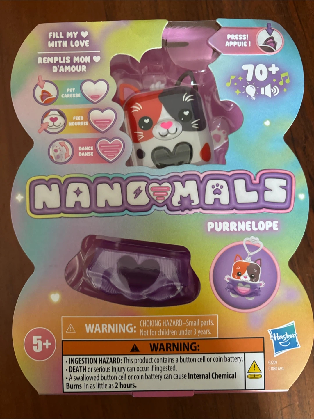 Hasbro Nanomals Purrnelope
