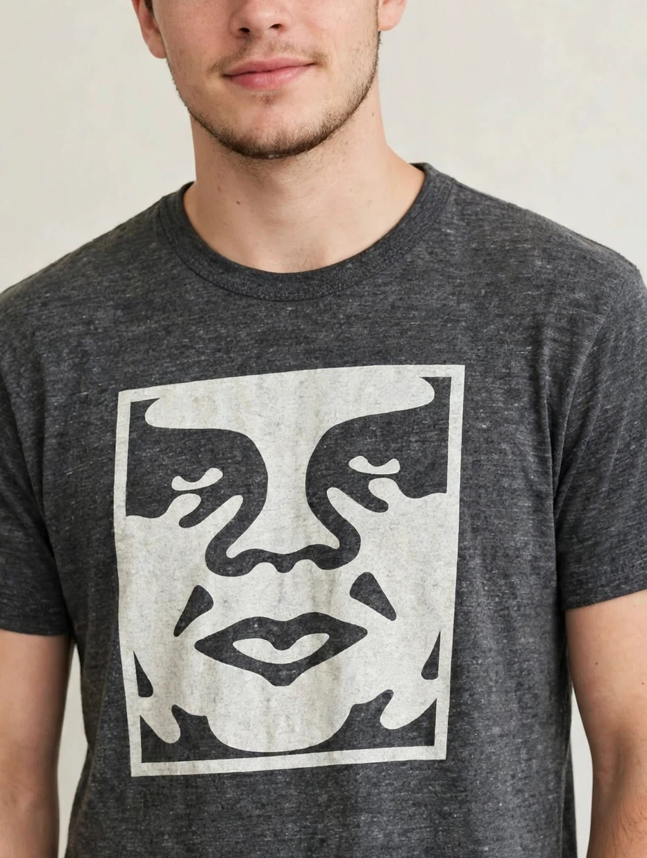 Obey Graphic T-Shirt - photo 2