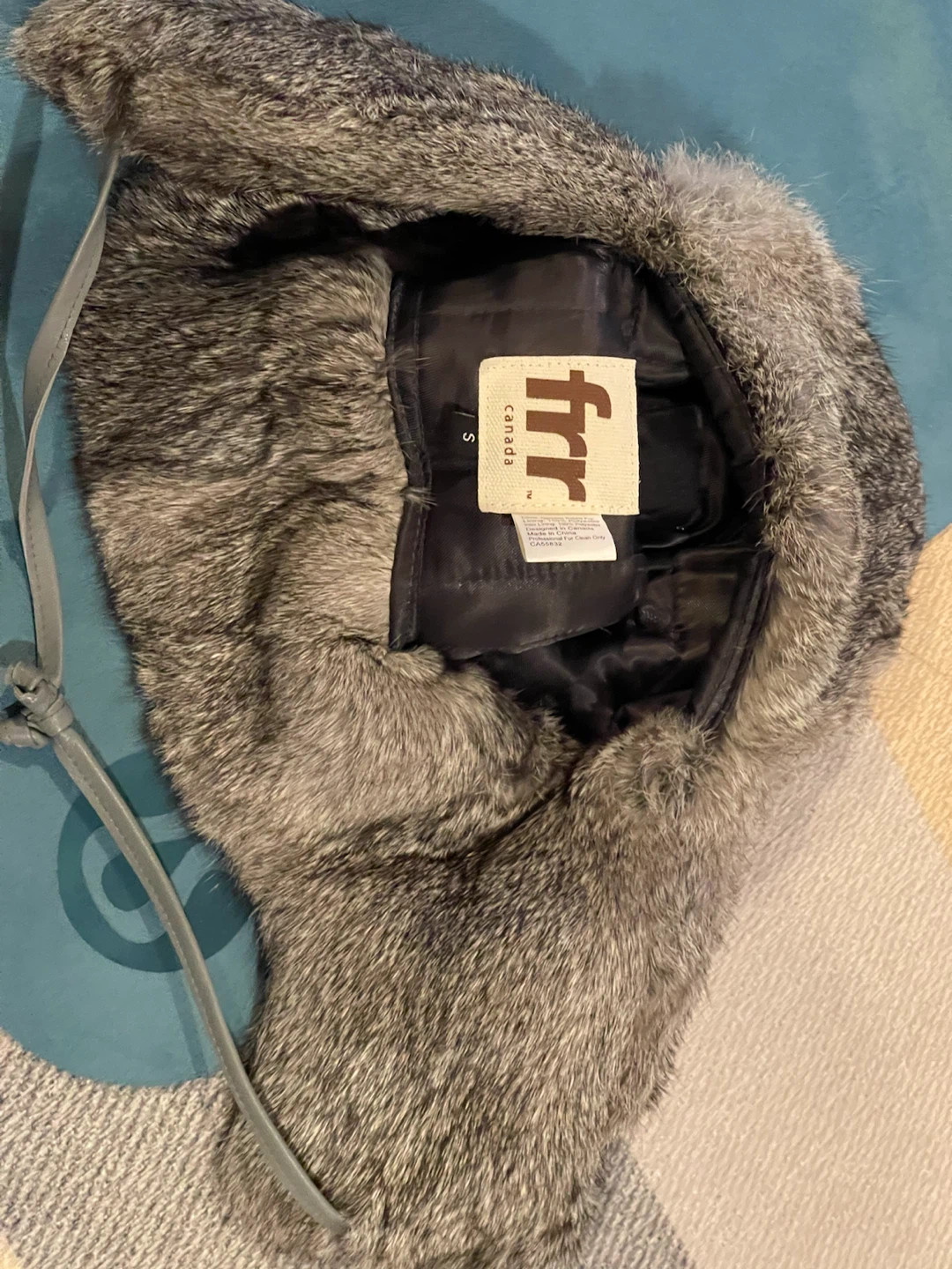Frr Canada Rabbit Fur Ushanka Hat - photo 3