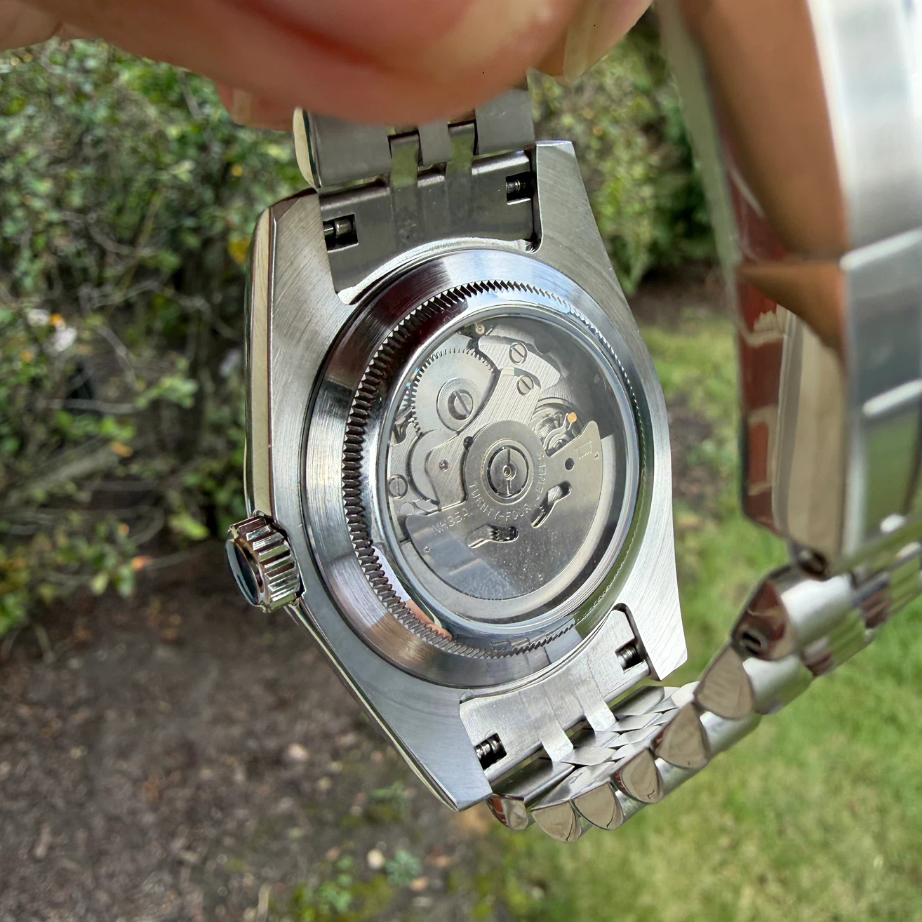 Seiko Mod Olive Green Watch - photo 5