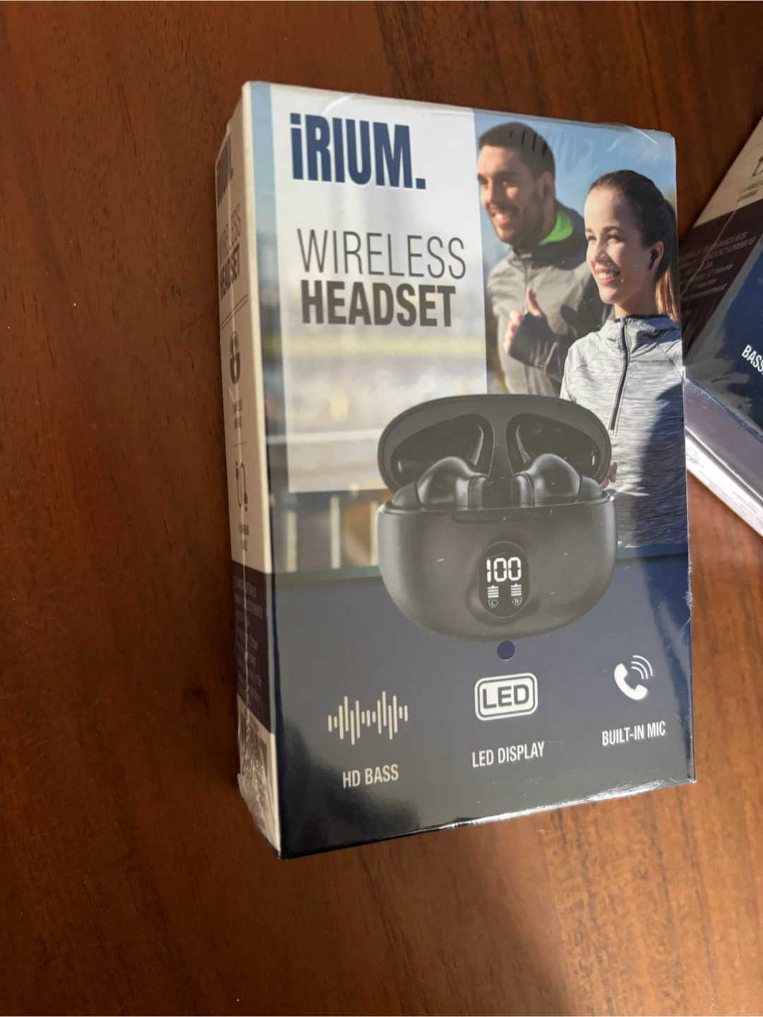 IRIUM Wireless Headset with Charging Case