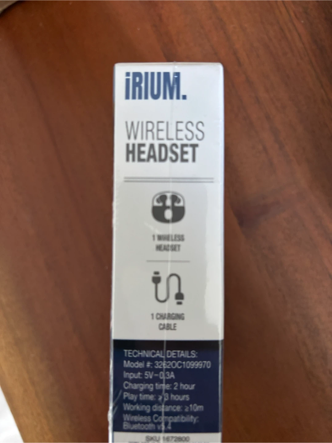 IRIUM Wireless Headset with Charging Case - photo 3