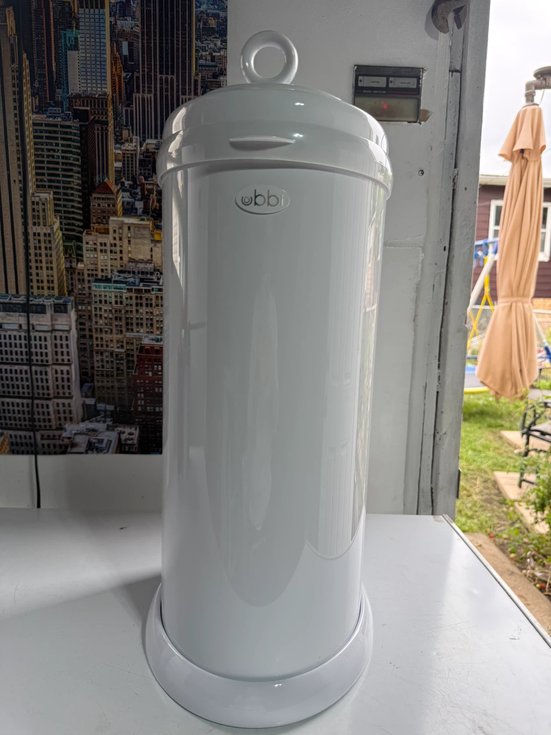 Ubbi Stainless Steel Diaper Pail - photo 2