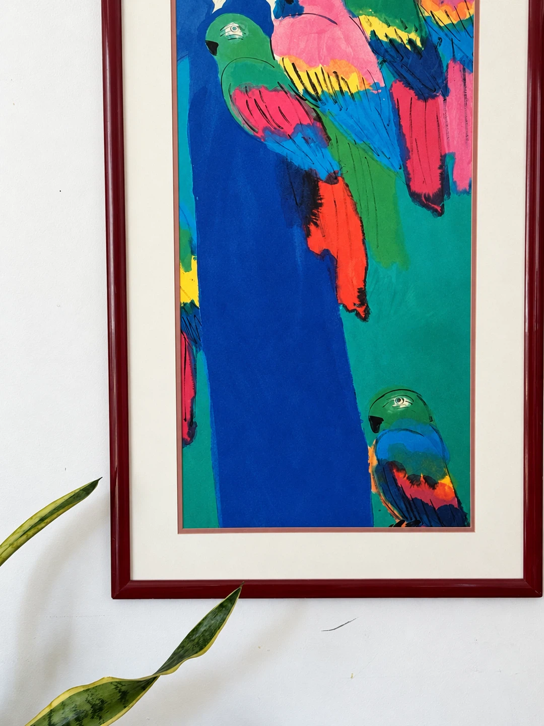 Walasse Ting “Can I Give You a Parrot?” Vintage Art 1983 - photo 5