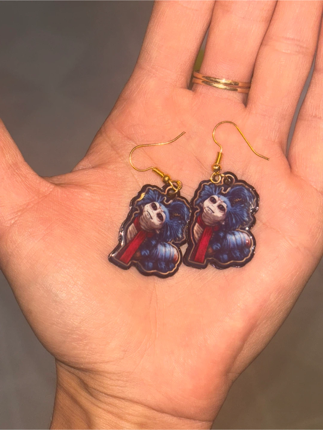 Labyrinth Worm Earrings