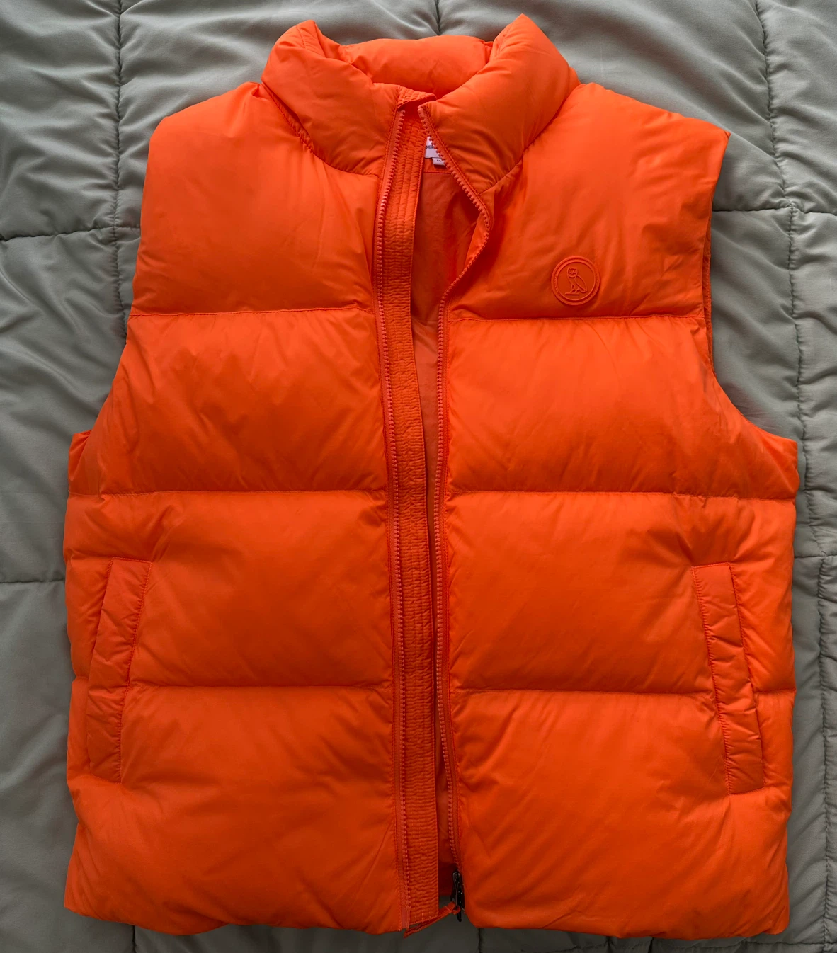 October's Very Own OVO Puffer Vest - Orange