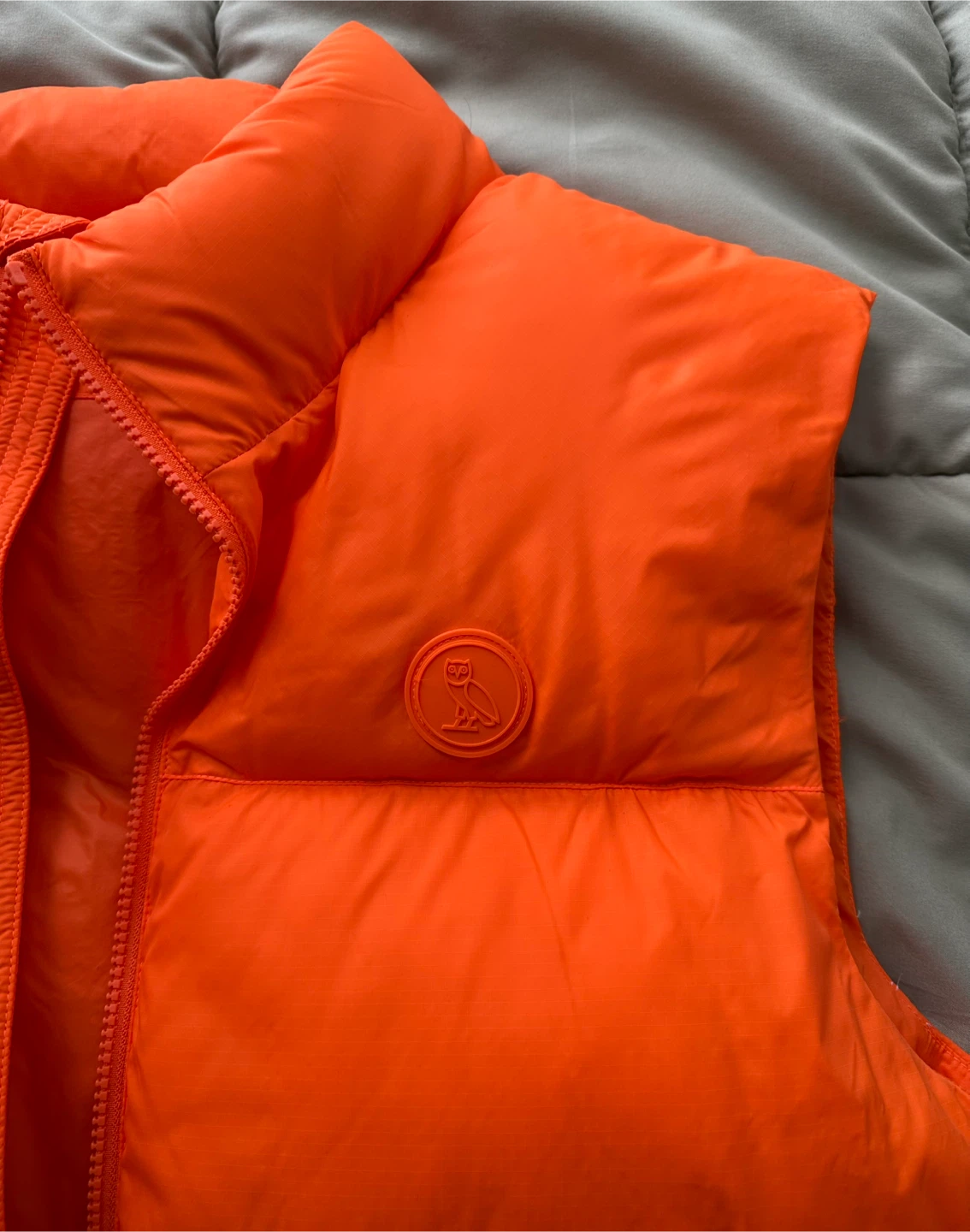 October's Very Own OVO Puffer Vest - Orange - photo 2