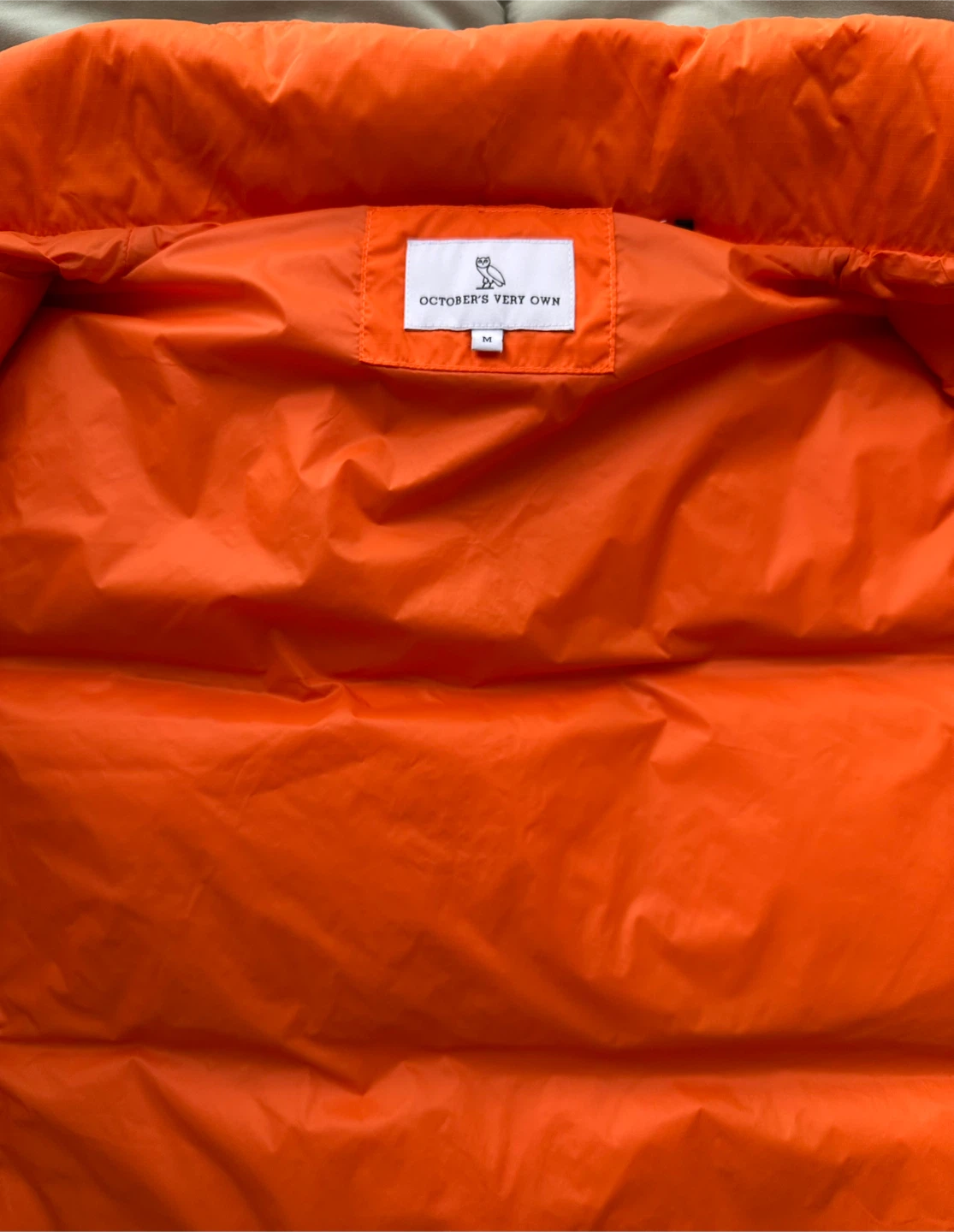 October's Very Own OVO Puffer Vest - Orange - photo 3