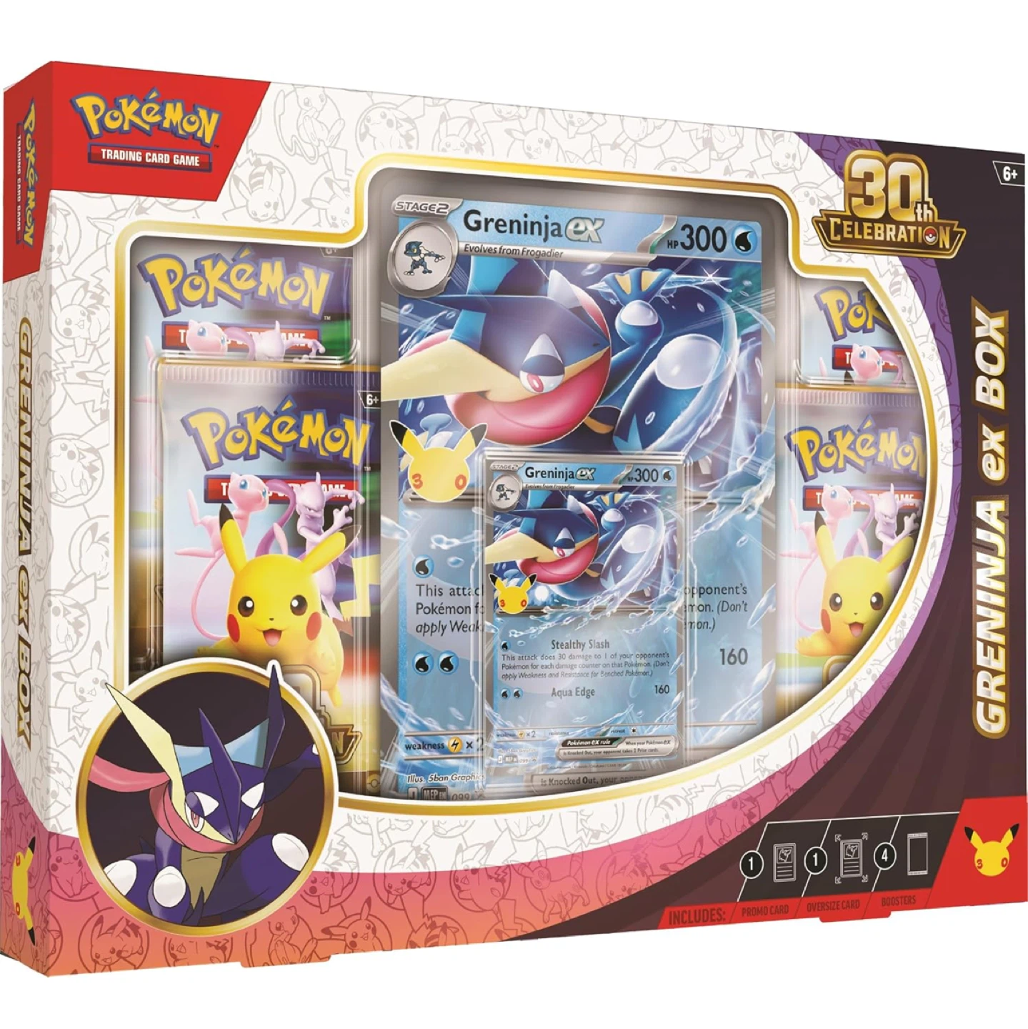 Pokémon 30th Celebration Greninja ex Box