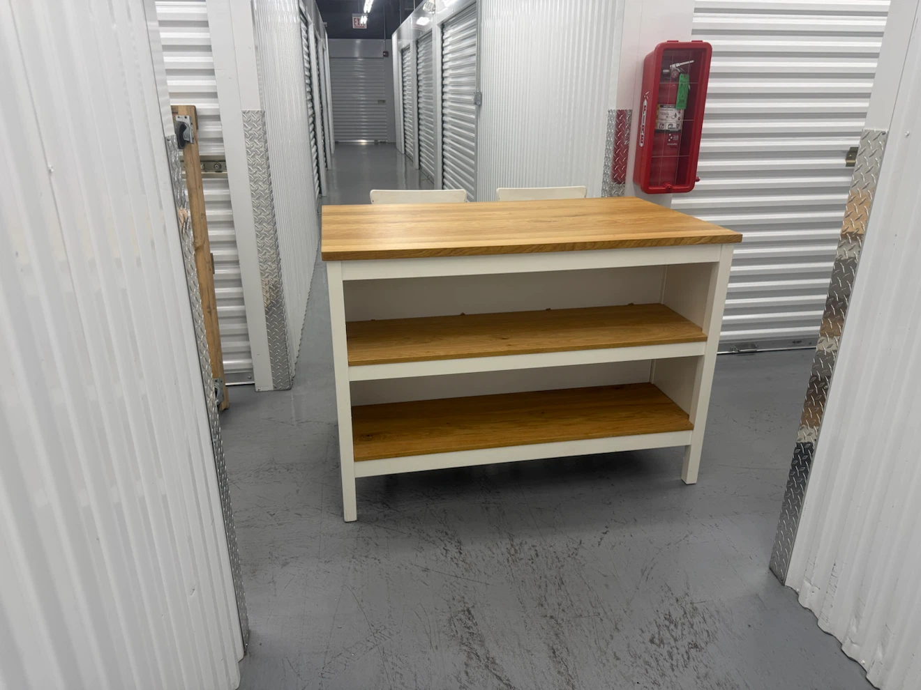 IKEA Vadholma Kitchen Island with Chairs