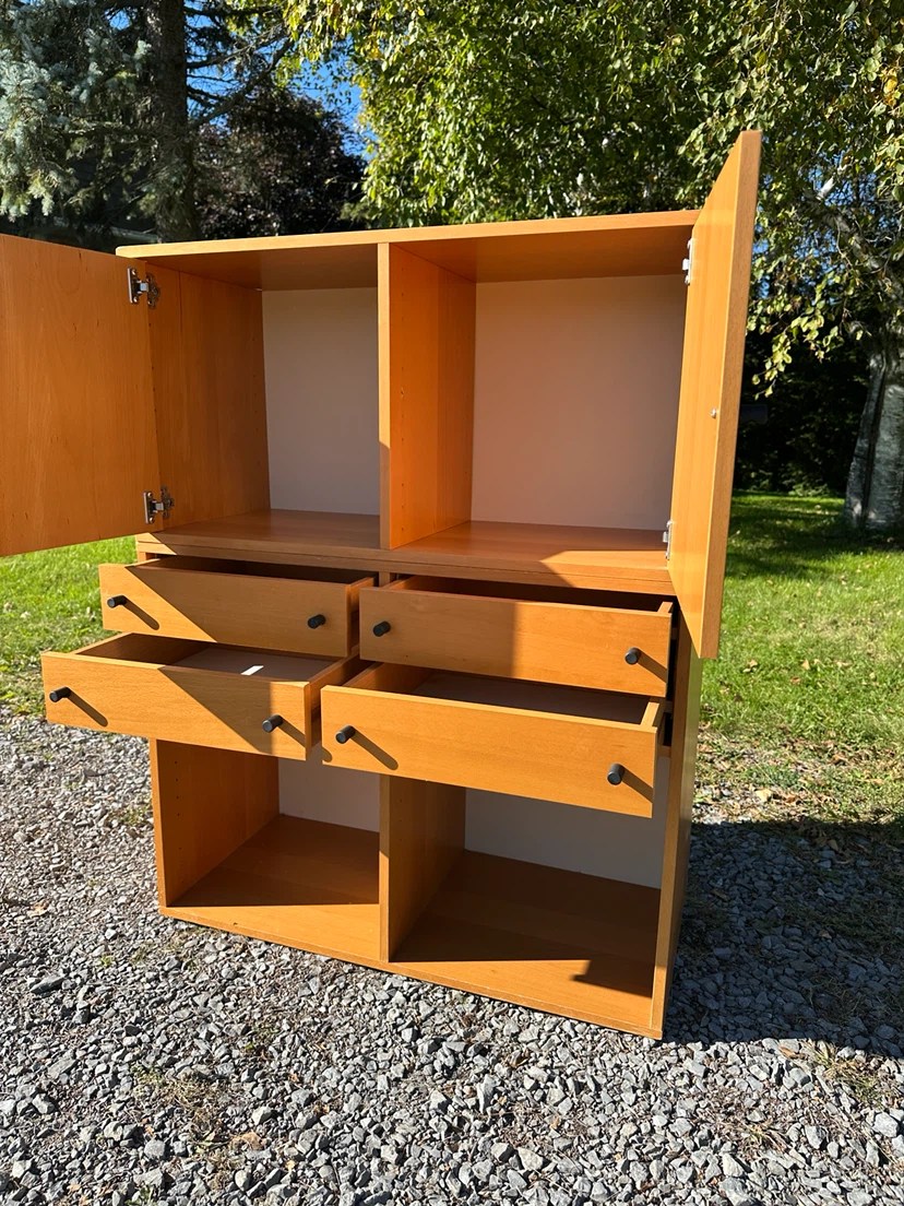 Vintage MCM Style Modular Storage Cabinet (CAN DELIVER) - photo 4