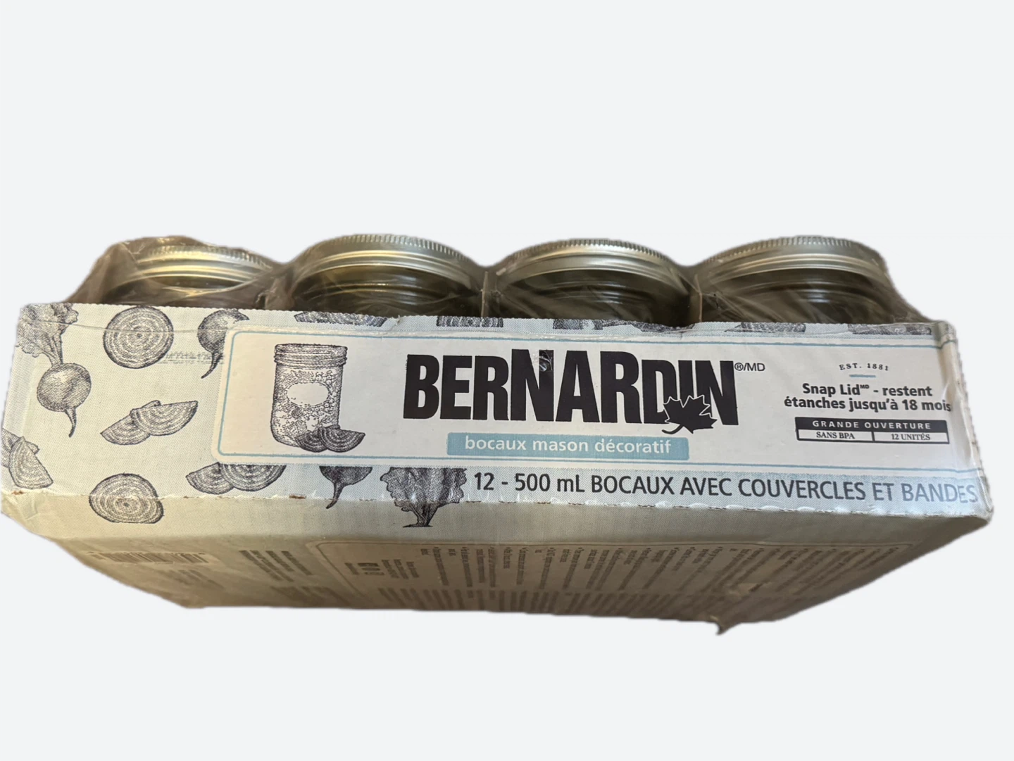 Bernardin Decorative 500ml Mason Jars 11 pieces - photo 3